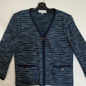 Gorgeous St. John’s collective multi tone sweater